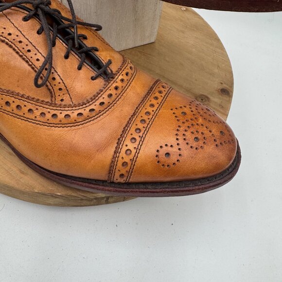 Allen Edmonds Strand Cap-toe Oxford Dress Shoe with Combination Tap Sole men’s s - Picture 2 of 16